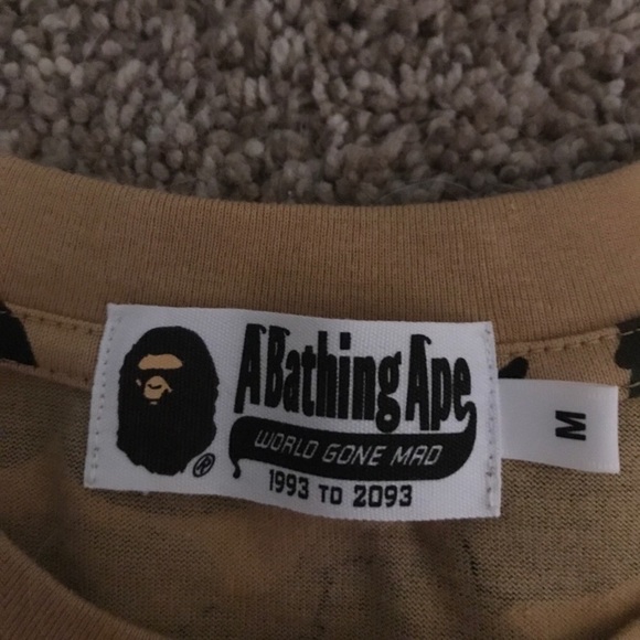 bathing ape shirt - Picture 4 of 4